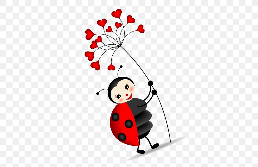 Ladybird Greeting Card Gift Heart, PNG, 535x531px, Ladybird, Animal, Cartoon, Clothing, Fictional Character Download Free