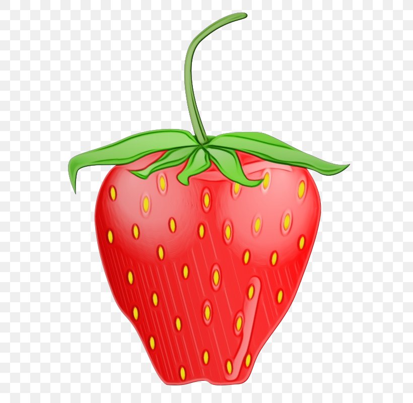 Strawberry, PNG, 630x800px, Watercolor, Accessory Fruit, Flower, Fruit, Paint Download Free