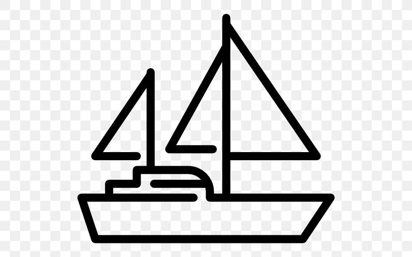 Yacht Sailboat Ship, PNG, 512x512px, Yacht, Area, Black And White, Boat, Brand Download Free