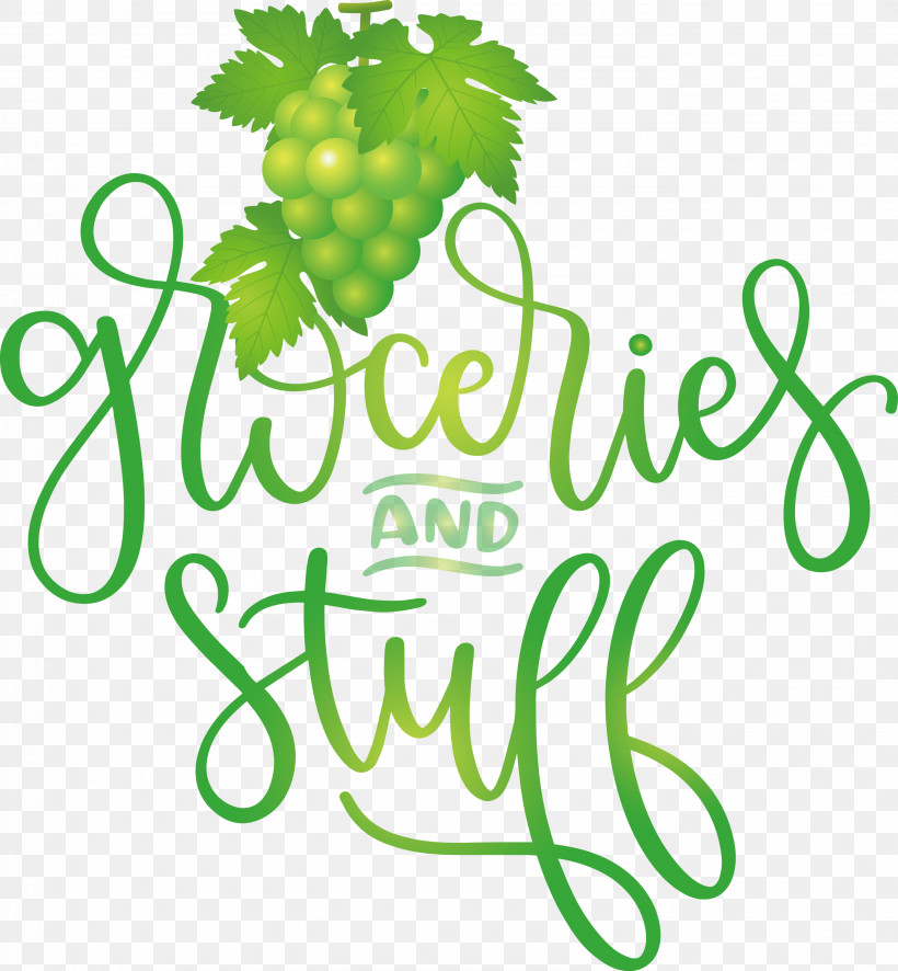 Groceries And Stuff Food Kitchen, PNG, 2774x3000px, Food, Decal, Grape, Grapevines, Kitchen Download Free