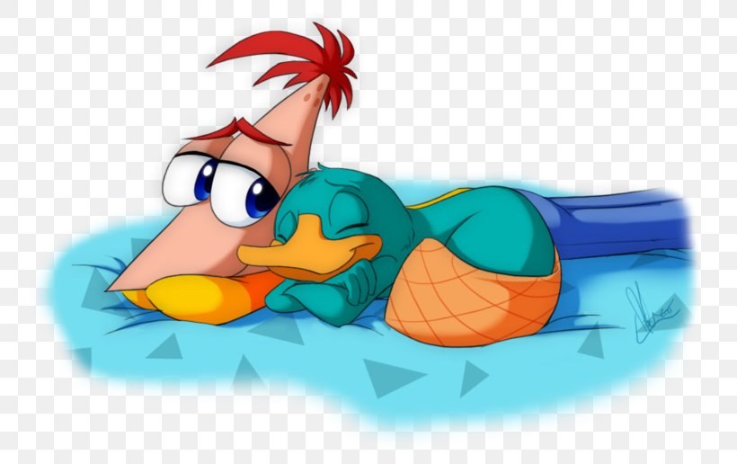 Perry The Platypus Ferb Fletcher Phineas Flynn Drawing, PNG, 800x516px, Perry The Platypus, Art, Beak, Bird, Cartoon Download Free