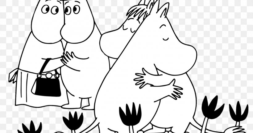 Moomin Museum Moomins Moomintroll Moominvalley Moominmamma, PNG, 1200x630px, Watercolor, Cartoon, Flower, Frame, Heart Download Free