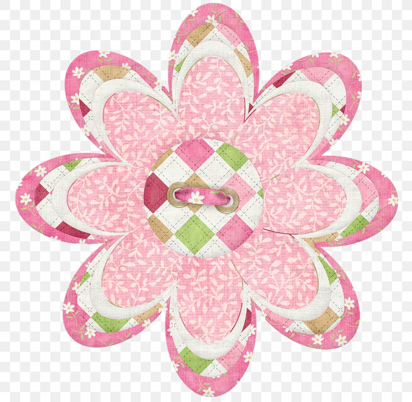 Pink Flower Cartoon, PNG, 791x800px, Flower, Author, Cut Flowers, Floral Design, Gingham Download Free