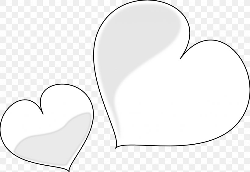 Heart Black And White Clip Art, PNG, 1331x918px, Watercolor, Cartoon, Flower, Frame, Heart Download Free
