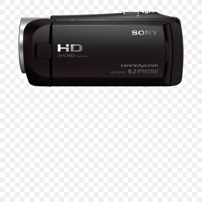 Sony Handycam HDR-CX405 Video Cameras, PNG, 1000x1000px, Sony Handycam Hdrcx405, Active Pixel Sensor, Camcorder, Camera, Camera Accessory Download Free