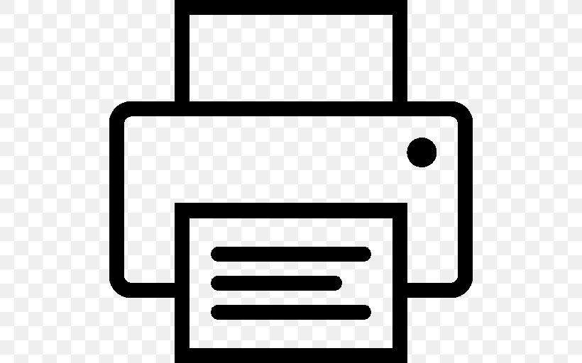 Printing Printer, PNG, 512x512px, Printing, Area, Black, Black And White, Computer Software Download Free