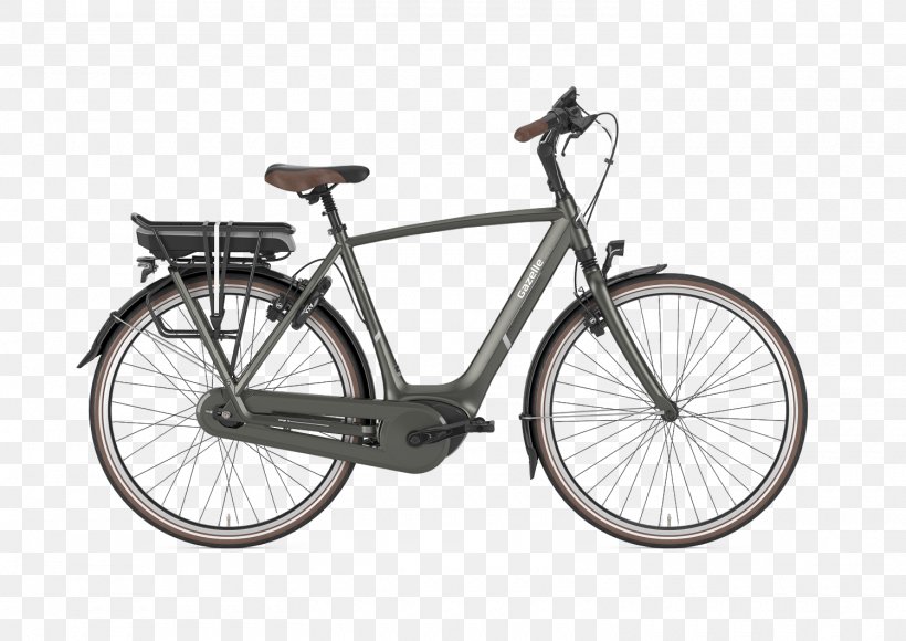 Electric Bicycle Gazelle Electricity Roadster, PNG, 1500x1061px, Bicycle, Bicycle Accessory, Bicycle Frame, Bicycle Frames, Bicycle Handlebars Download Free