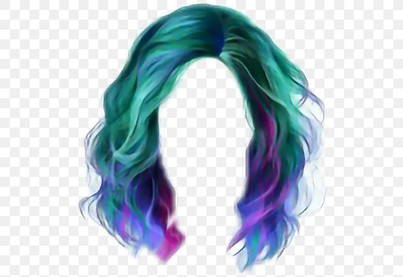 7. "Electric Blue Hair Goals" by @hotgirlgoals - wide 4