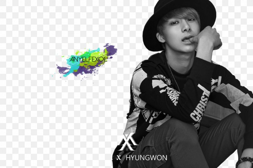 Hyungwon Monsta X K-pop Starship Entertainment Boy Band, PNG, 1024x683px, Watercolor, Cartoon, Flower, Frame, Heart Download Free