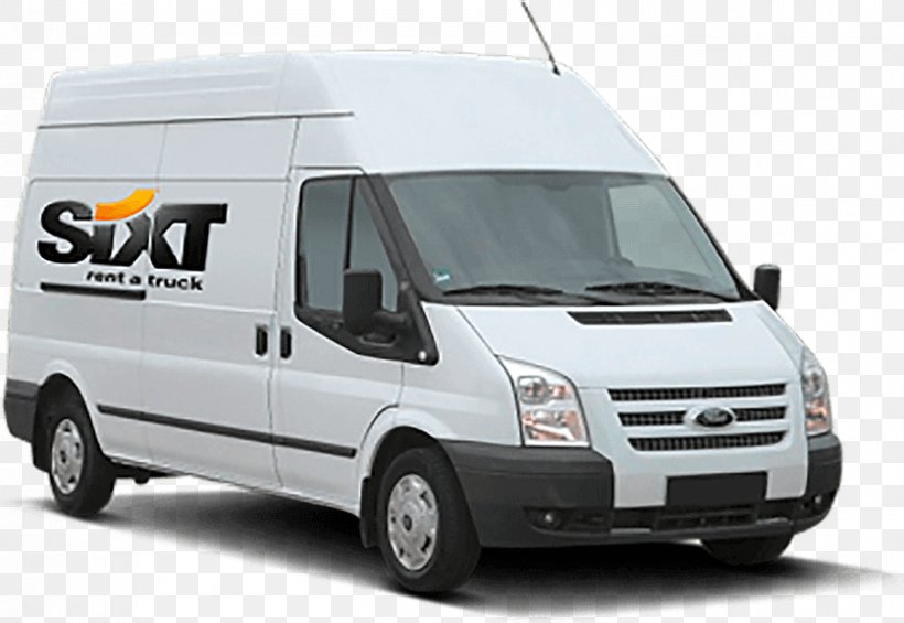Van Car Ford Motor Company Sixt Truck, PNG, 837x577px, Van, Automotive Design, Automotive Exterior, Brand, Car Download Free