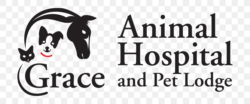 Dog Grace Animal Hospital And Pet Lodge Horse Cat Mammal, PNG, 750x340px, Dog, Animal, Area, Black And White, Book Download Free