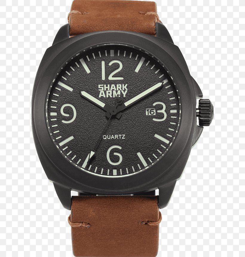 SHARK Sport Watch Quartz Clock Bracelet, PNG, 610x860px, Watch, Bracelet, Brand, Brown, Clock Download Free