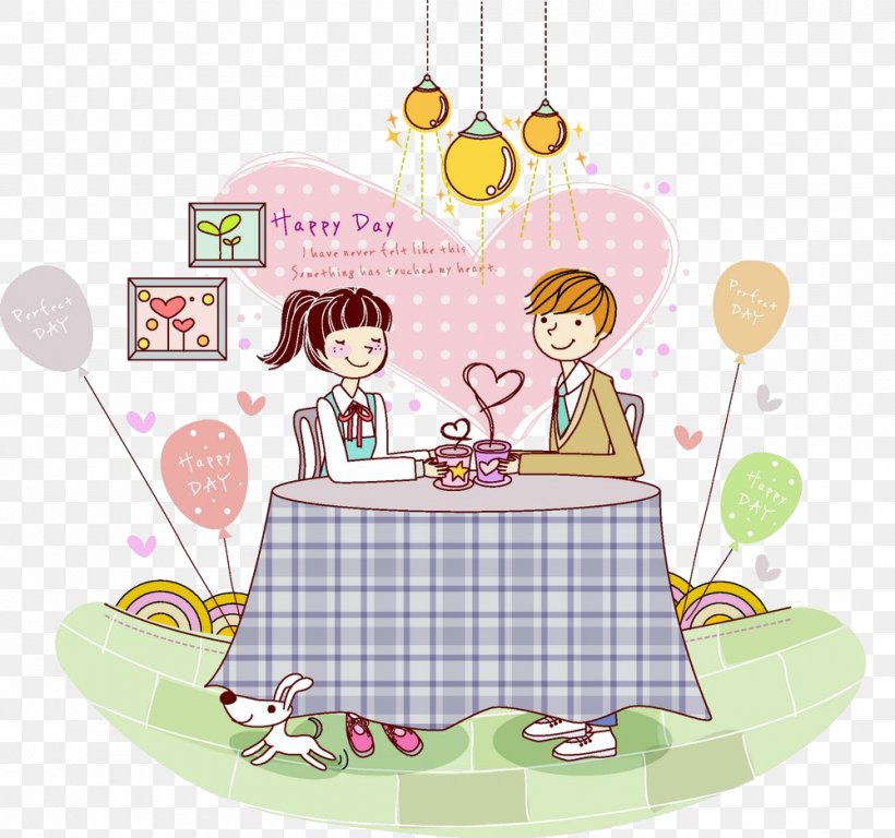 Cartoon Dinner Significant Other Illustration, PNG, 1000x937px, Cartoon, Area, Art, Child, Couple Download Free