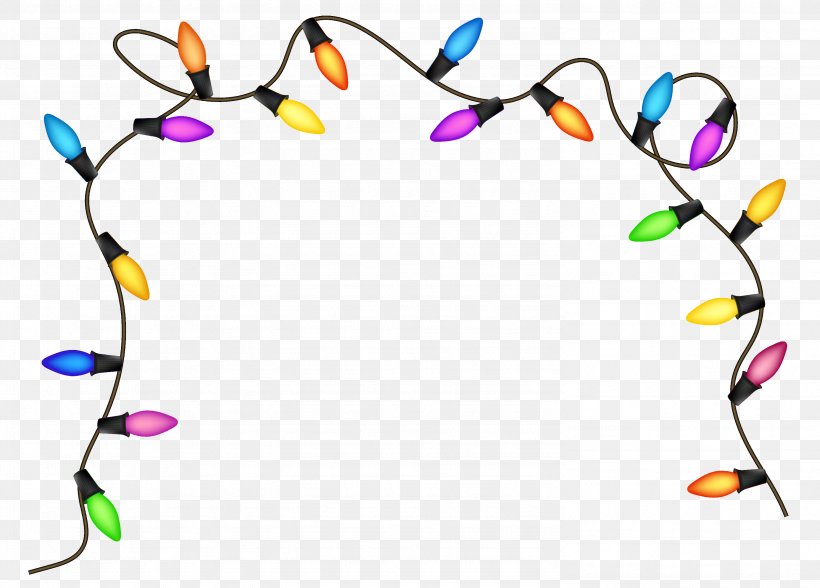 Christmas Lights Holiday Clip Art, PNG, 2969x2132px, Christmas Lights, Christmas, Christmas Card, Christmas Gift, Christmas Tree Download Free