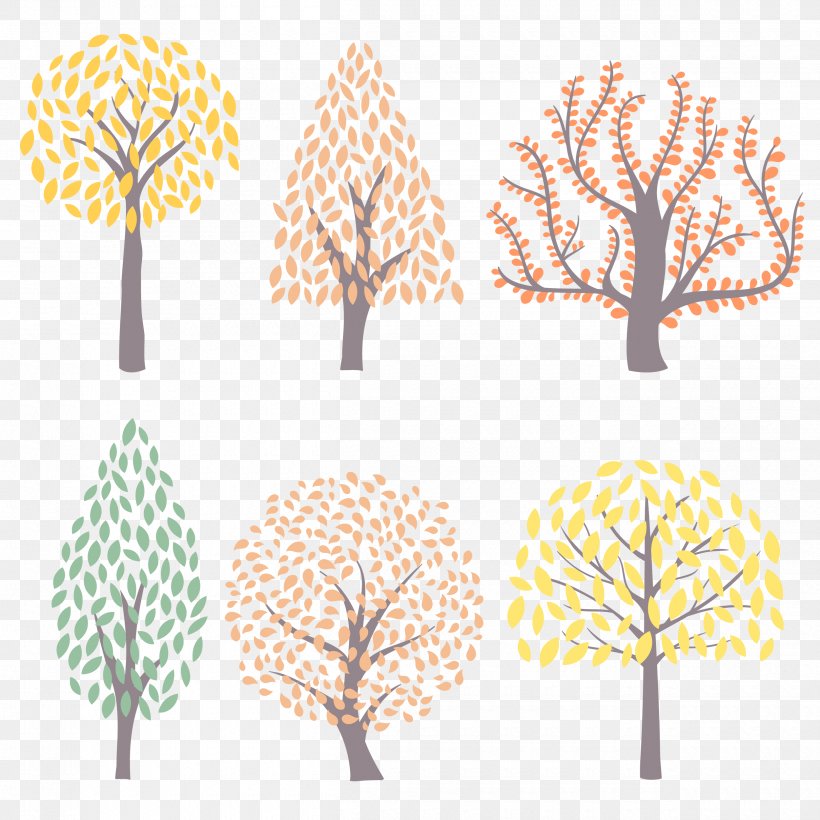 Drawing Euclidean Vector Tree Vector Graphics Image, PNG, 2500x2500px, Drawing, Branch, Flower, Flowering Plant, Infographic Download Free