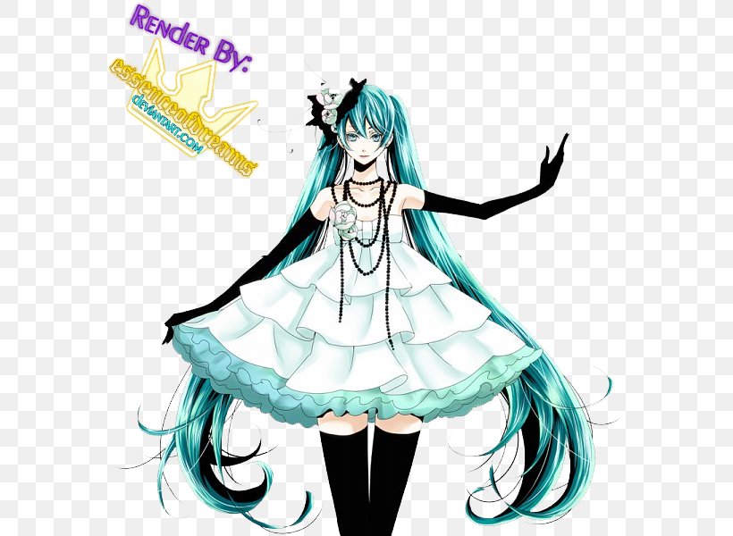 Hatsune Miku Project Diva F Clothing Costume Vocaloid, PNG, 600x600px, Watercolor, Cartoon, Flower, Frame, Heart Download Free