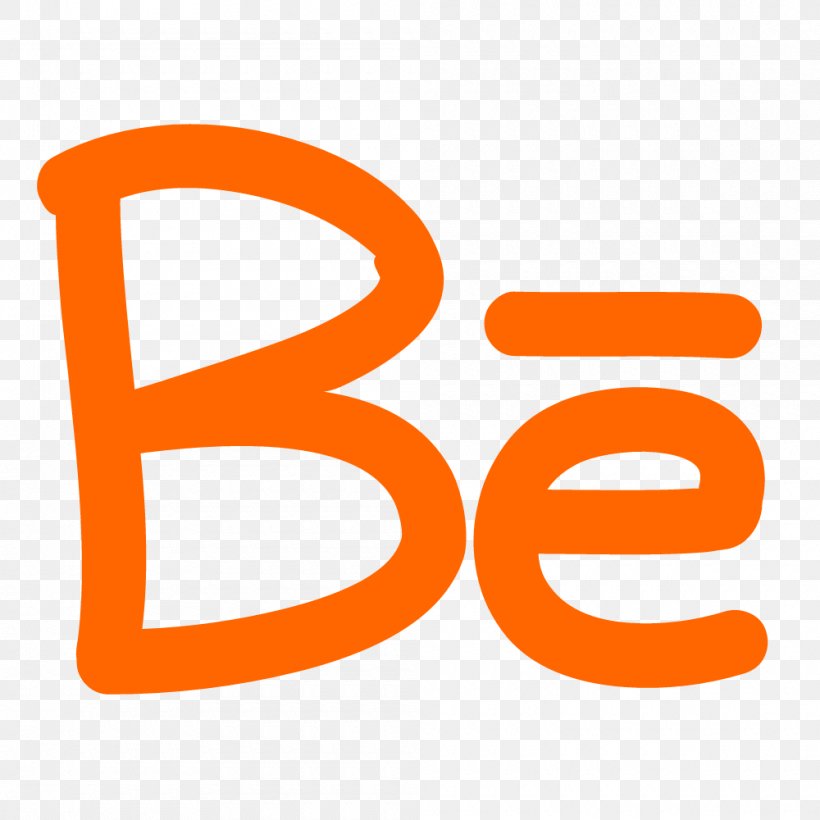 Behance Logo., PNG, 1000x1000px, Logo, Area, Brand, Number, Orange Download Free