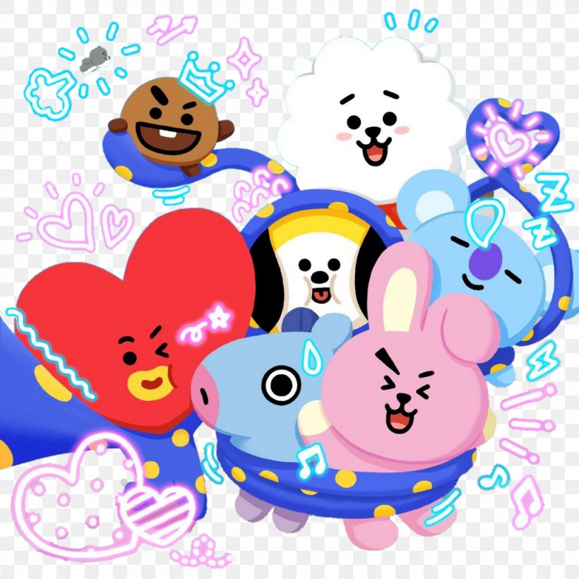 BTS K-pop The Most Beautiful Moment In Life: Young Forever Line Friends Epilogue: Young Forever, PNG, 1024x1024px, Bts, Area, Art, Artwork, Drawing Download Free