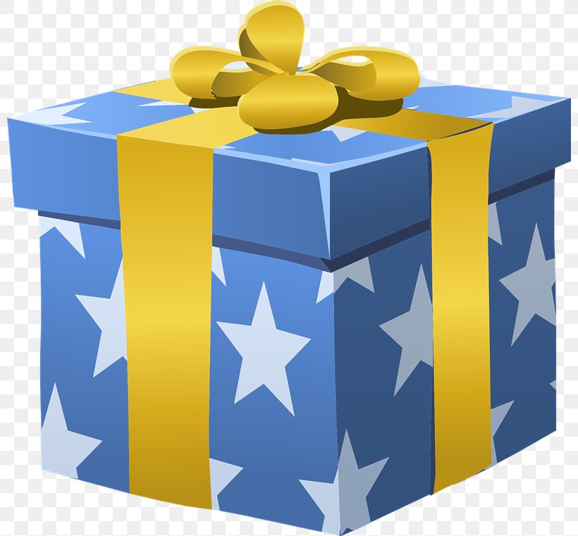Gift Birthday Clip Art, PNG, 800x761px, Gift, Birthday, Blog, Blue, Box Download Free