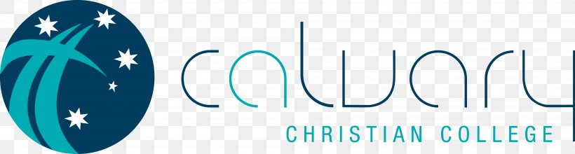 Logo Calvary Christian College Brand Product Font, PNG, 3792x1019px, Logo, Aqua, Blue, Brand, Sky Download Free