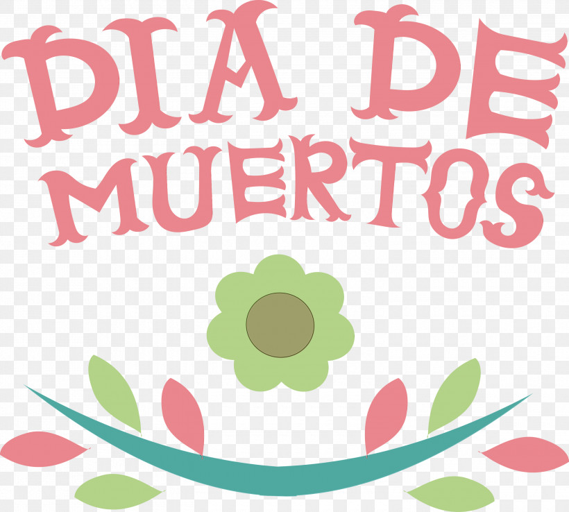 Floral Design, PNG, 3000x2700px, Day Of The Dead, D%c3%ada De Muertos, Dia De Los Muertos, Floral Design, Green Download Free