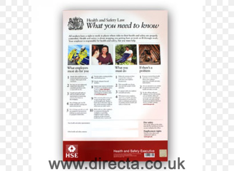 Northern Ireland Health And Safety Executive Occupational Safety And Health Law Poster, PNG, 768x600px, Northern Ireland, Advertising, Brand, Brochure, England And Wales Download Free