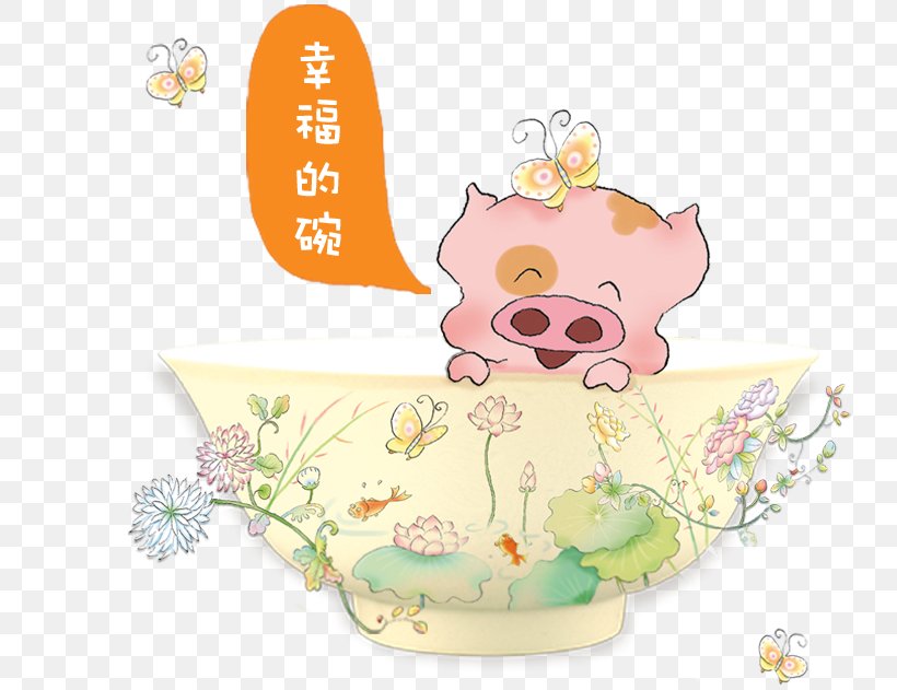 Pig McDull Cartoon, PNG, 736x631px, Pig, Cartoon, Flower, Mammal, Mcdull Download Free