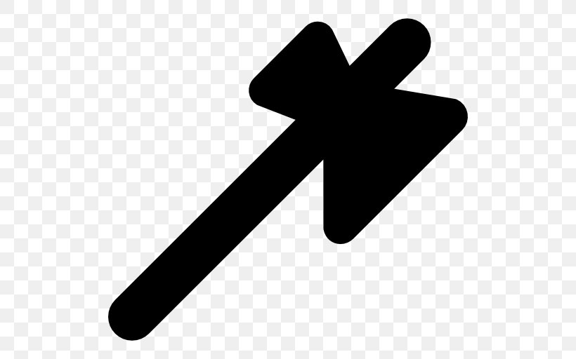 Axe, PNG, 512x512px, Axe, Black And White, Hand, Pickaxe, Symbol Download Free