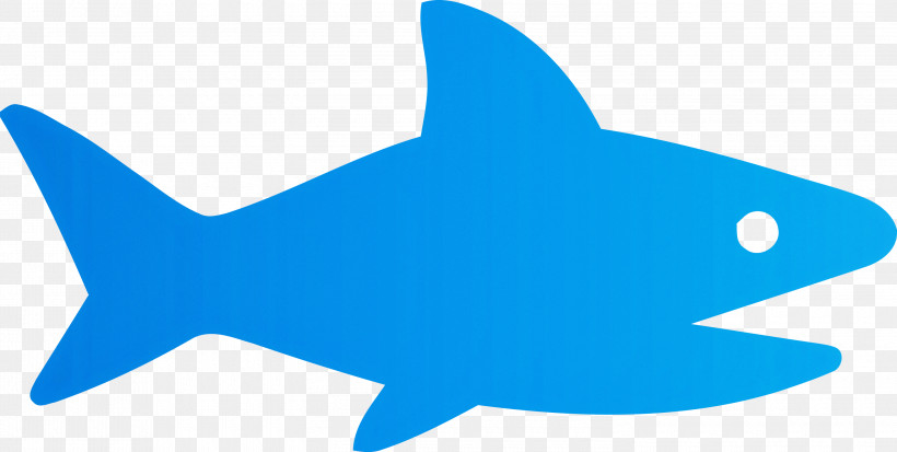 Baby Shark Shark, PNG, 3000x1514px, Baby Shark, Azure, Blue, Carcharhiniformes, Cartilaginous Fish Download Free