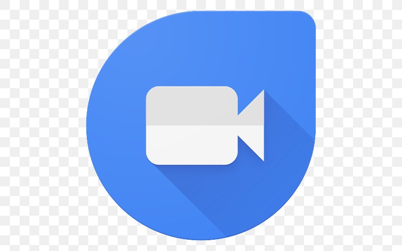 Google Duo Google I/O Android Videotelephony, PNG, 512x512px, Google Duo, Android, Blue, Brand, Facetime Download Free
