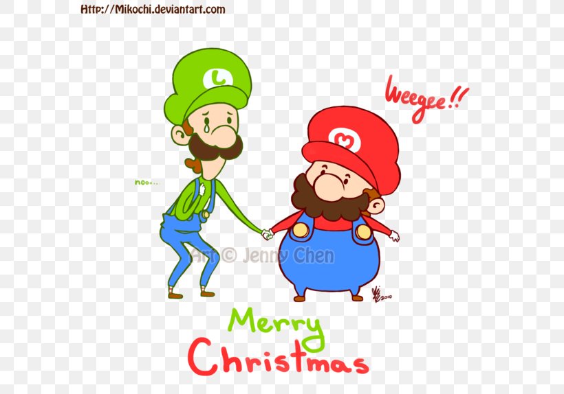 Mario & Luigi: Superstar Saga + Bowser’s Minions Mario Bros., PNG, 600x574px, Mario Luigi Superstar Saga, Area, Artwork, Cartoon, Christmas Download Free