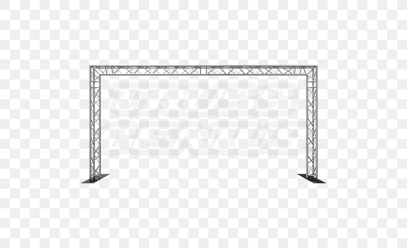 Truss Triangle Area Steel, PNG, 500x500px, Truss, Area, Black, Black And White, Display Device Download Free