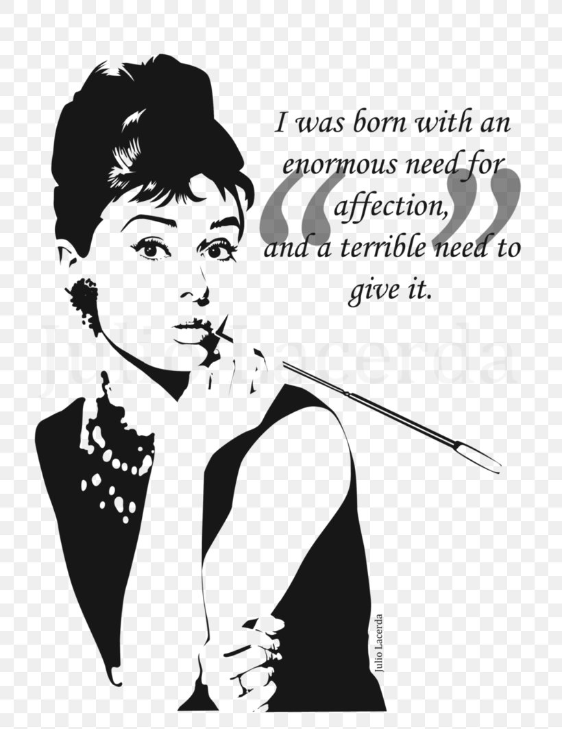 Actor Female Painting, PNG, 752x1063px, Actor, Album Cover, Art, Audrey Hepburn, Black And White Download Free