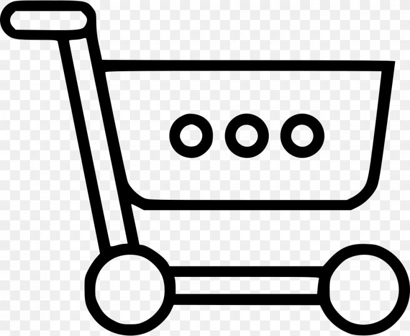 Shopping Cart Clip Art, PNG, 980x802px, Shopping Cart, Area, Artikel, Black And White, Cart Download Free