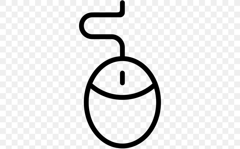 Computer Mouse Pointer Cursor, PNG, 512x512px, Computer Mouse, Area, Black And White, Computer, Cursor Download Free
