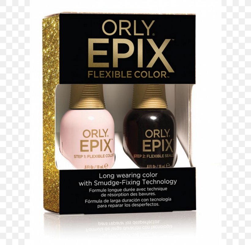 ORLY EPIX Flexible Color Lacquer Varnish Nail Art, PNG, 800x800px, Color, Cosmetics, Epix, Gel Nails, Internet Download Free