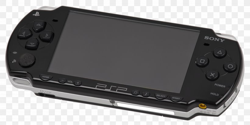 PlayStation Portable PlayStation 2 PSP-E1000 Handheld Game Console, PNG, 3900x1960px, Playstation Portable, Electronic Device, Electronics, Electronics Accessory, Gadget Download Free