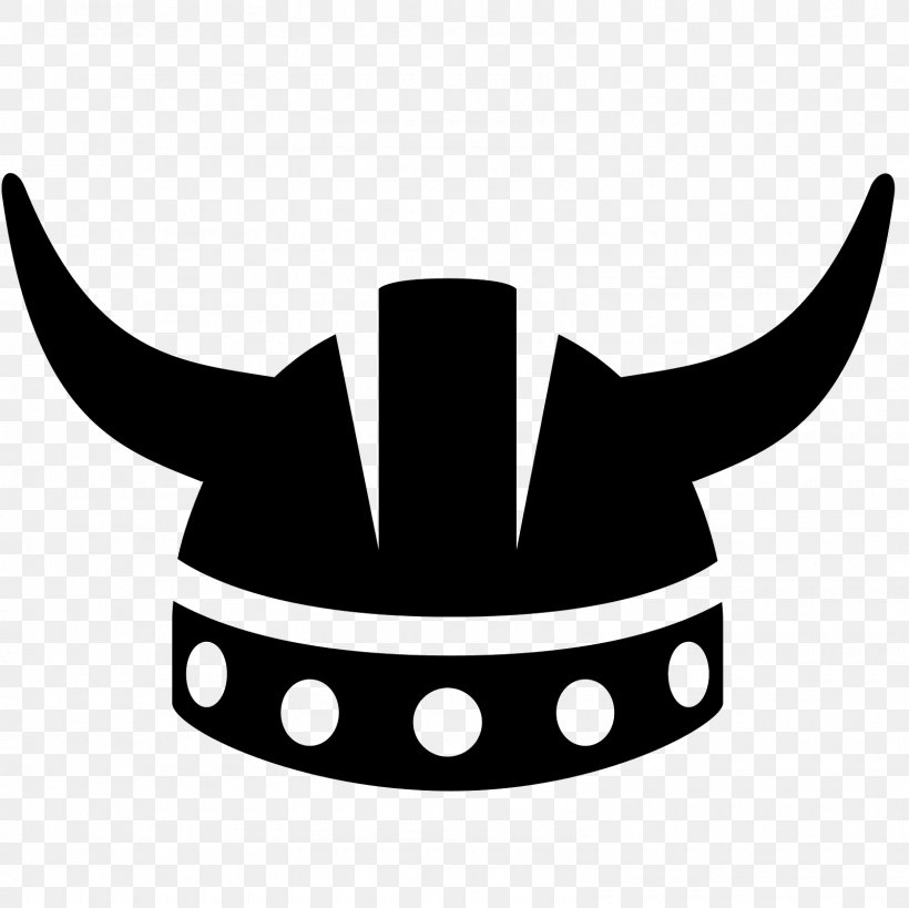Black & White Viking Helmet Clip Art, PNG, 1600x1600px, Black White, Black And White, Hat, Headgear, Helmet Download Free