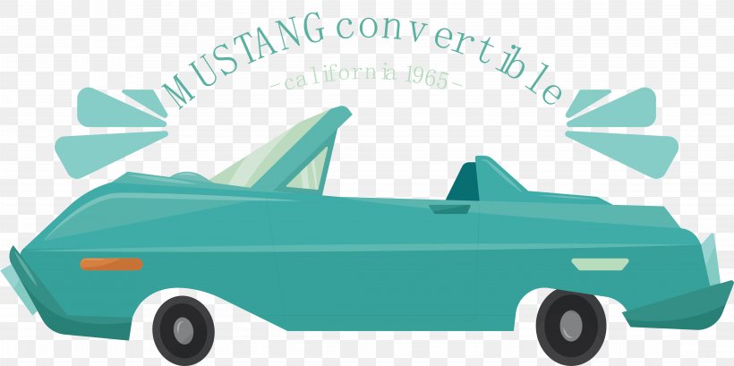 Car Ford Mustang Euclidean Vector, PNG, 4407x2199px, Car, Aqua, Automotive Design, Brand, Car Rental Download Free