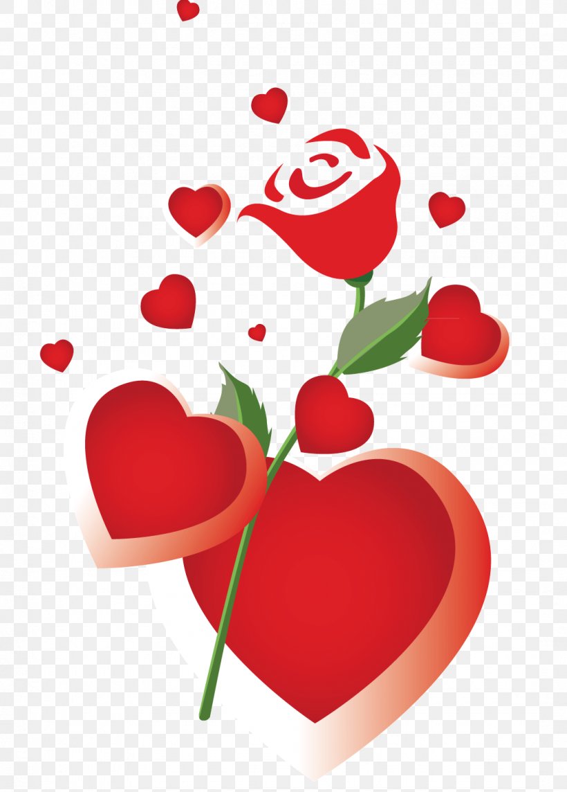 Red Love, PNG, 1079x1506px, Rose, Animation, Clip Art, Drawing, Flower Download Free