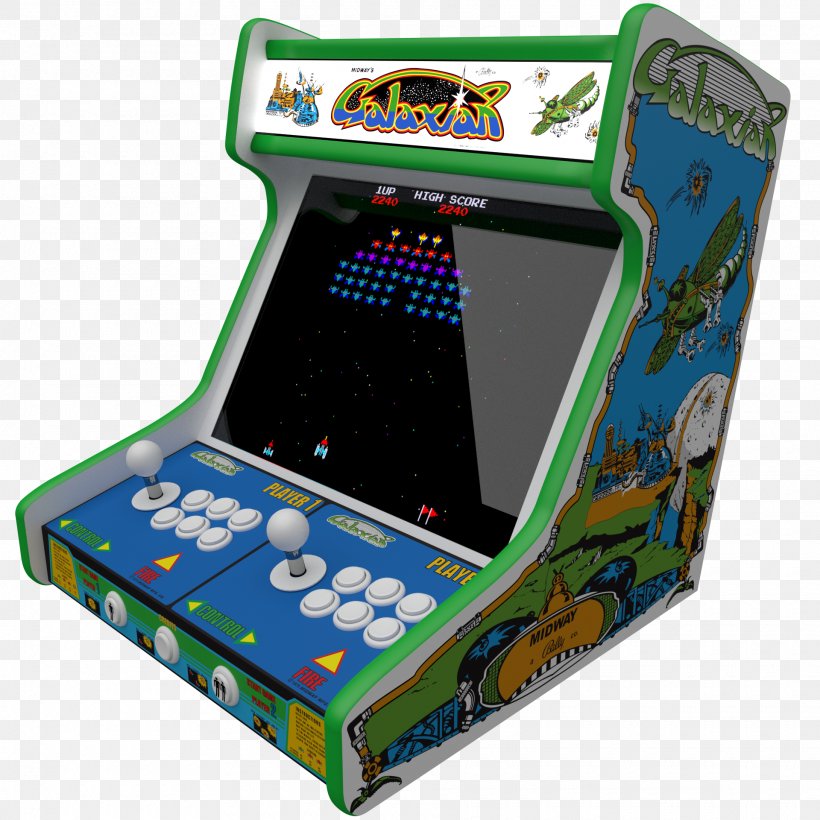 Arcade Cabinet Galaxian 2 Pac-Man Arcade Game, PNG, 1920x1920px, Arcade Cabinet, Amusement Arcade, Arcade, Arcade Game, Electronic Device Download Free