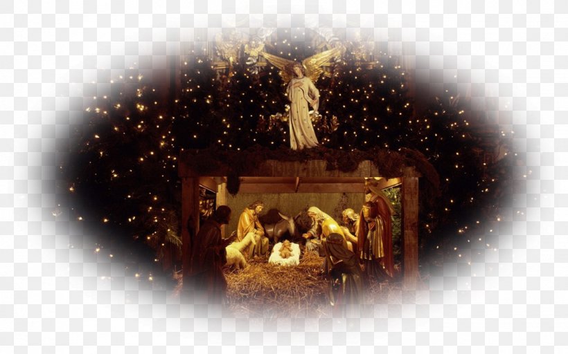 Christmas Tree Desktop Wallpaper Nativity Of Jesus Nativity Scene, PNG, 1110x694px, Christmas, Christmas Decoration, Christmas Lights, Christmas Tree, Jesus Download Free