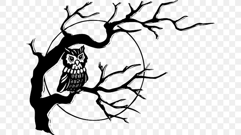 Black-and-white Owl Drawing Clip Art, PNG, 640x460px, Owl, Animation, Art, Barn Owl, Beak Download Free