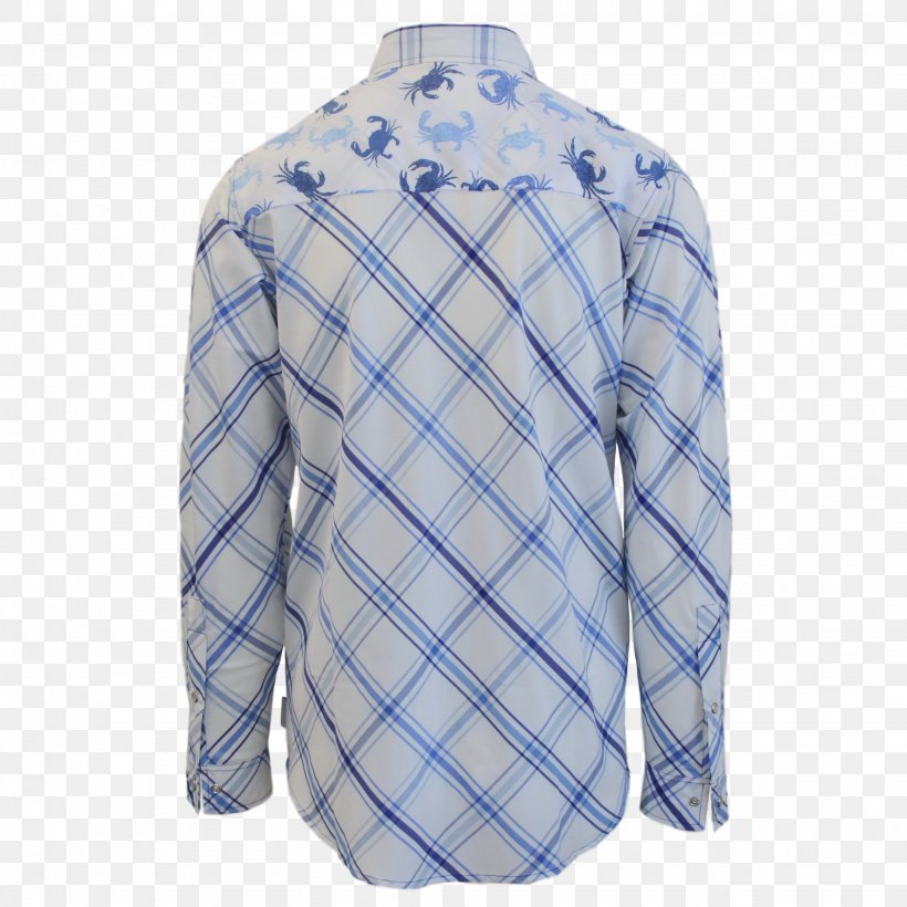 Clothing Dress Shirt Tartan Fishing, PNG, 2048x2048px, Clothing, Angling, Blue, Button, Collar Download Free