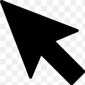 Computer Mouse Pointer Triangle Cursor Arrow, PNG, 512x512px, Computer ...