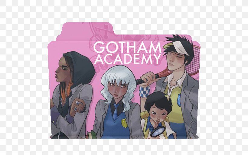 Gotham Academy: Second Semester (2016-) #10 Gotham Academy: Endgame (2015-) #1 Batman Gotham Academy: Second Semester Vol. 1, PNG, 512x512px, Watercolor, Cartoon, Flower, Frame, Heart Download Free