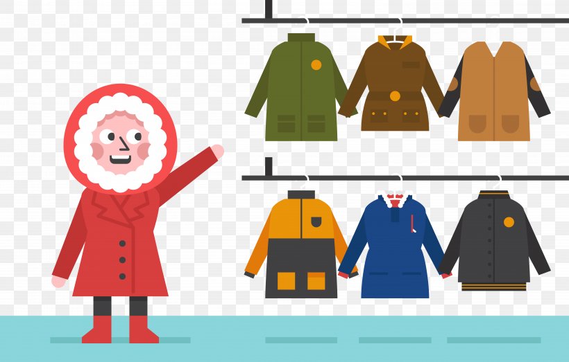 Winter Clothing Coat, PNG, 5833x3727px, Clothing, Area, Brand, Cartoon, Child Download Free