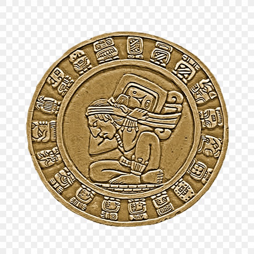 Coin Maya Civilization History Brass Inca Empire, PNG, 1600x1600px, Coin, Artifact, Badge, Brass, Bronze Download Free