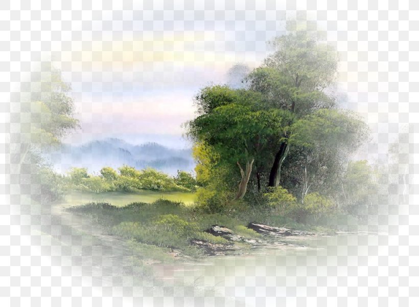 Oil Painting Landscape Painting Art, PNG, 800x600px, Painting, Art, Art Museum, Artist, Bob Ross Download Free