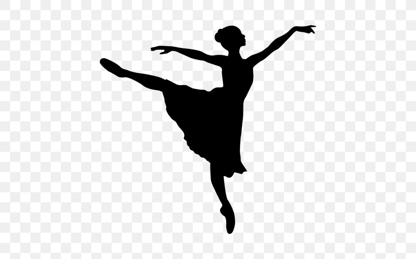 Ballet Dancer Silhouette, PNG, 512x512px, Dance, Arabesque, Arm, Art, Ballet Download Free